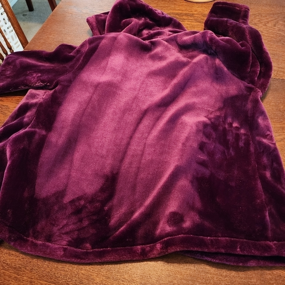 Fuzzy Purple Jacket - image 5